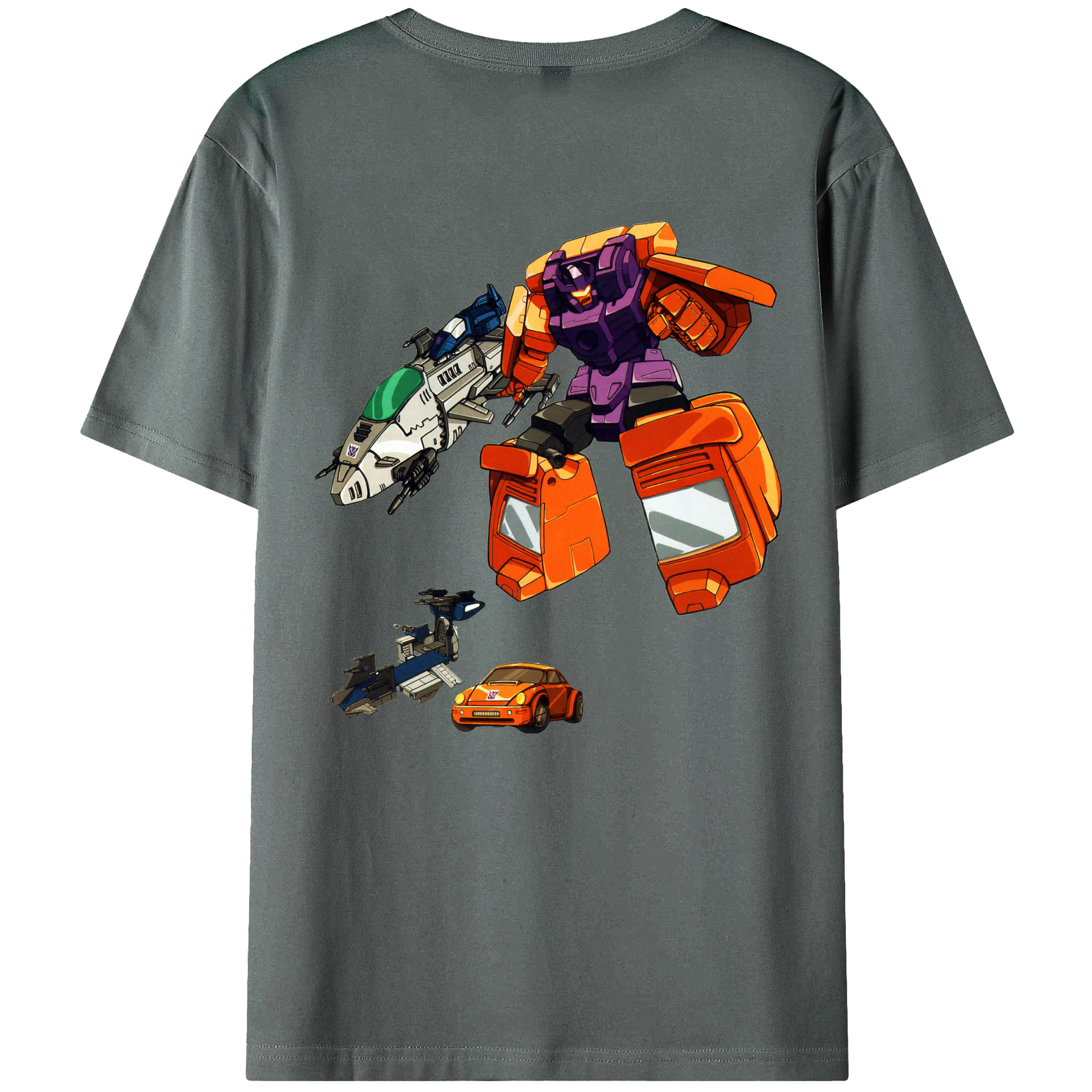 （画像用）  綿100％ メンズ半袖Tシャツ（バックプリント） 通気性